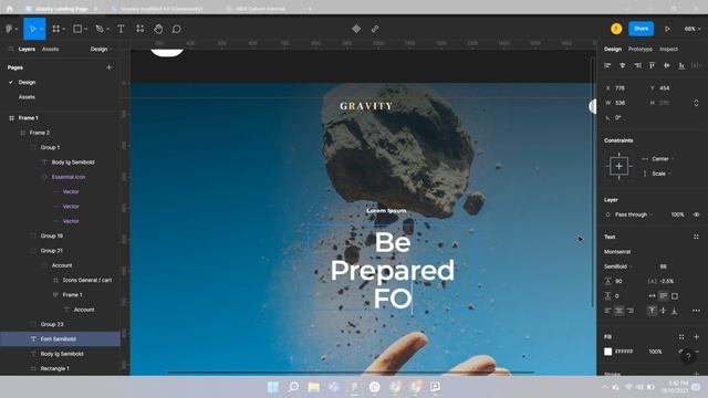 Gravity website ui design in Figma | 2022 смотреть онлайн