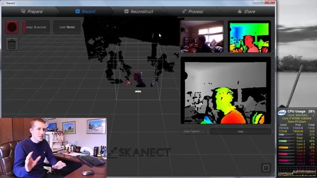 Scan and 3D Print Yourself - XBOX Kinect смотреть онлайн