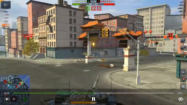 WoT Blitz Epic Fight | Chieftain Mk.6 | Fight for the master | 9.7К Damage | 5 Kills смотреть онлайн
