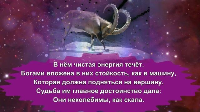 Знак зодиака Козерог. Характеристика в стихах смотреть онлайн