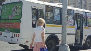 Два автобуса Паз 32054 маршруты: 17, 54к