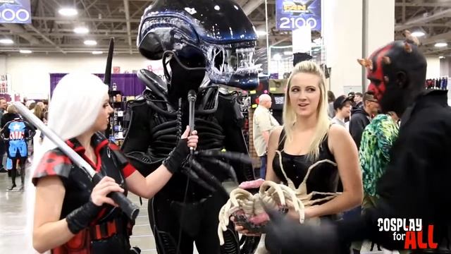 Saori Cosplay / Alien - SLCC FANX 2016 COSPLAY INTERVIEW смотреть онлайн
