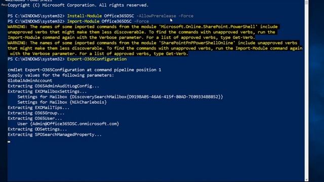 Episode 001 - Extract Microsoft 365 Tenant Configuration with Microsoft365DSC смотреть онлайн