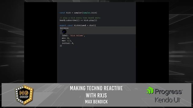 Making Techno Reactive with RxJS | Max Bendick | ng-conf 2021 смотреть онлайн
