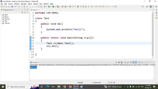 JAVA Tutorial 4 - Keywords and Identifiers смотреть онлайн