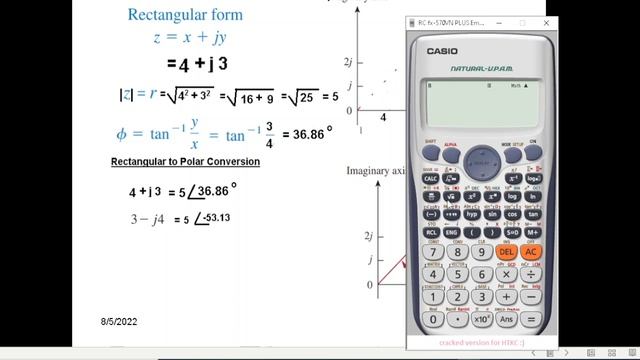 Rectangular to Polar || Polar to Rectangular || Using FX991Es Calculator || ENA 9.2(2) (Bengali) смотреть онлайн