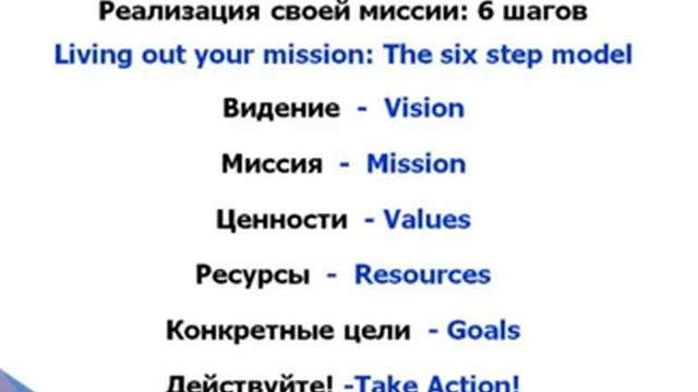 Self-коучинг с Джеком Макани: Ваша миссия (вебинар) смотреть онлайн