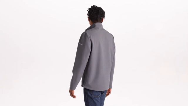 Eddie Bauer Stretch Soft Shell Jacket EB544 With Custom Embroidery смотреть онлайн