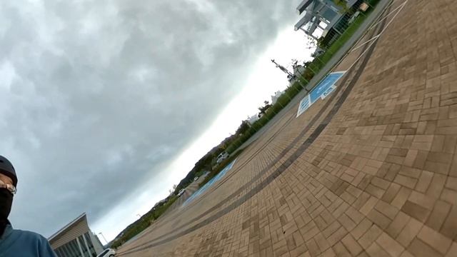 360 Panoramas Video With 3" drone & E-scooter смотреть онлайн