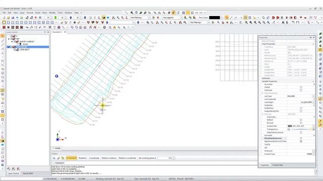 How to create section (Long & Cross) Deswik Cad смотреть онлайн