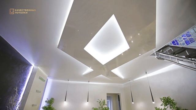 Проект таунхауса совместно с дизайнером Олесей Зуевой | Качественные потолки смотреть онлайн
