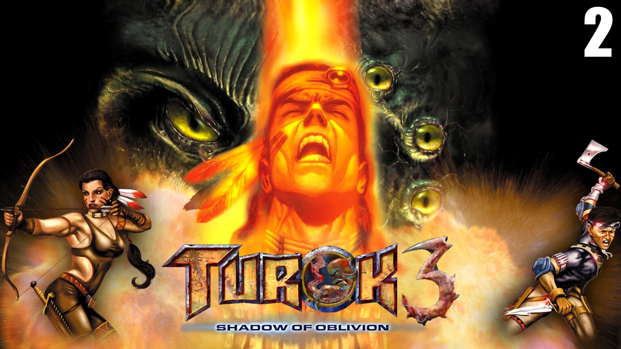 2 Turok 3: Shadow of Oblivion 2000 (Remastered) \ Турок 3: тень Забвения (ремастер) (ретро шутер) смотреть онлайн