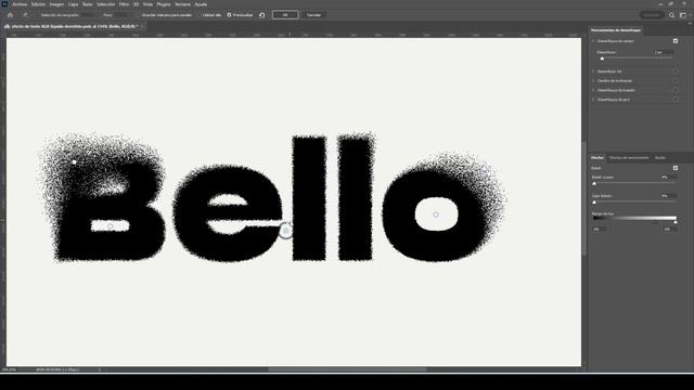 ✅ Cómo crear un efecto de texto de aerosol realista en Photoshop смотреть онлайн