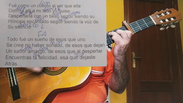 Mira corazón. Siempre así. Letra con acordes tutorial de guitarra. смотреть онлайн
