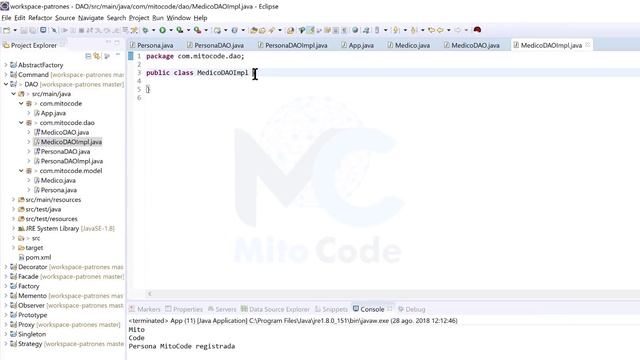 Curso de Patrones de diseño - 13 DAO смотреть онлайн