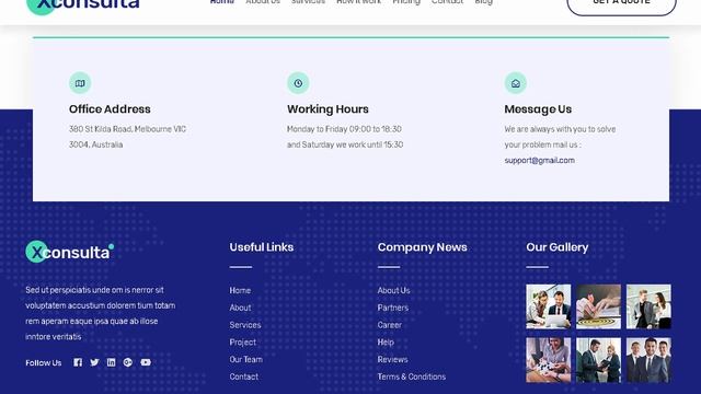 Xconsulta - Business & Startup Landing Page WordPress Theme | Themeforest Templates смотреть онлайн