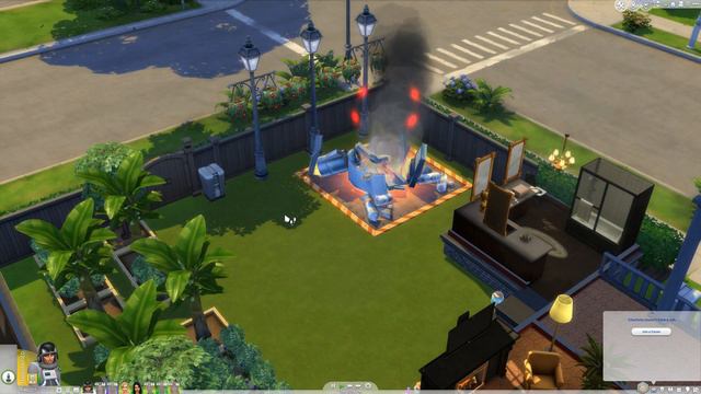 Sims 4 - Rocket Crash смотреть онлайн