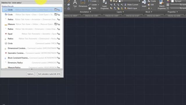 AutoCAD 2016 Search Commands смотреть онлайн