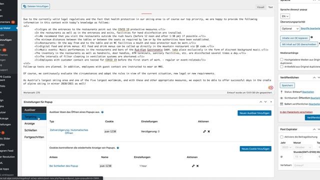 Tutorial: Wordpress Pop Up Maker Configuration with WPML смотреть онлайн