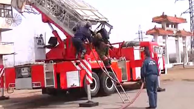 Пожар на Новотроицком шоссе смотреть онлайн