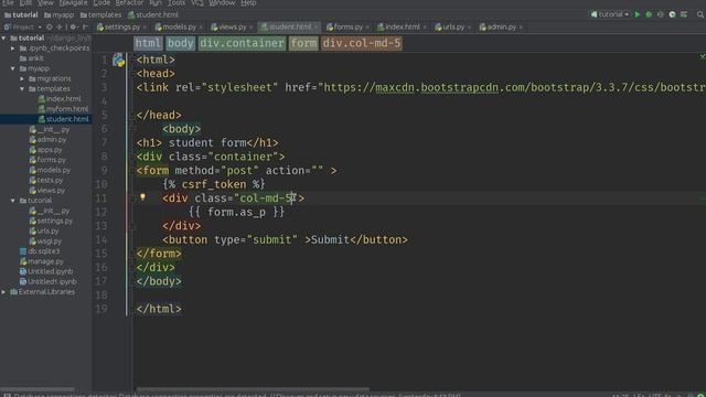 bootstrap in django смотреть онлайн