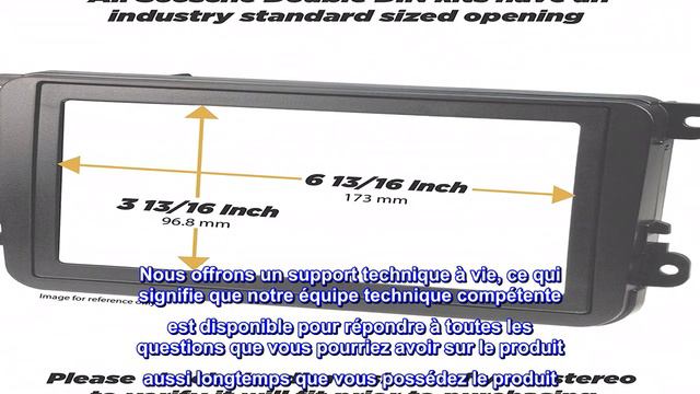 Bon produit -  Scosche SU2031B Compatible avec Select 2015-18 Subaru Forester, Impreza et XV Crosst