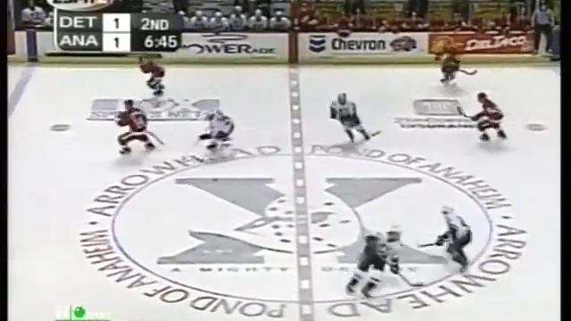 NHL Western Conference Quarter-Finals 2003 - Game 4 - Detroit Red Wings @ Mighty Ducks of Anaheim смотреть онлайн
