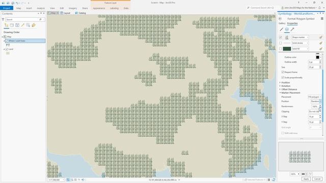 One Minute Map Hack: Fill a Forest Area with Random SVG Trees смотреть онлайн