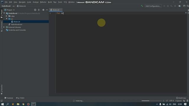 Kotlin Dersleri.Ders 2.Hello World смотреть онлайн