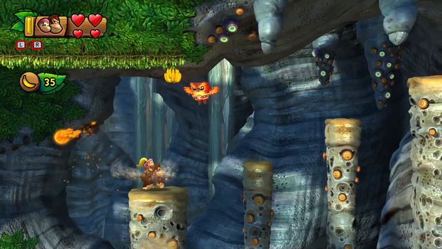 Donkey Kong Country Tropical Freeze - World 4 [See Breeze Cove] | No Damage / All Collectibles смотреть онлайн