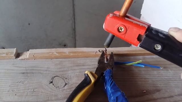 Сварка медных проводов