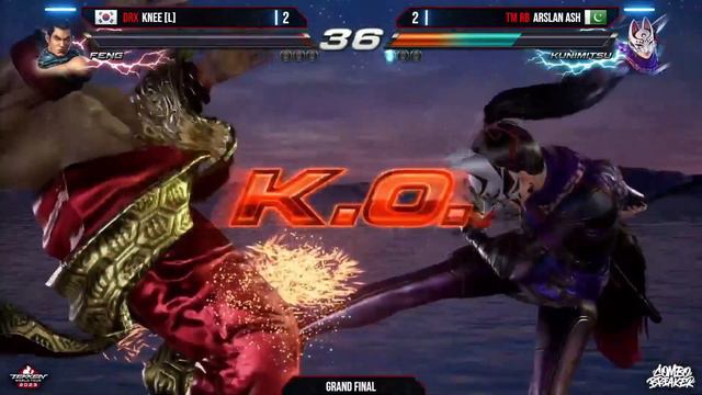 Combo breaker 2023 grand final | Knee🇰🇷 vs Arslan ash🇵🇰 | Tekken world Tour смотреть онлайн