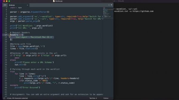 Creating Directory Brute Force Tool | Python | Cyber Security Projects