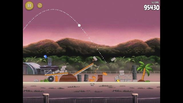 Angry Birds Rio Trophy Room Apple Walkthrough 3 Star смотреть онлайн