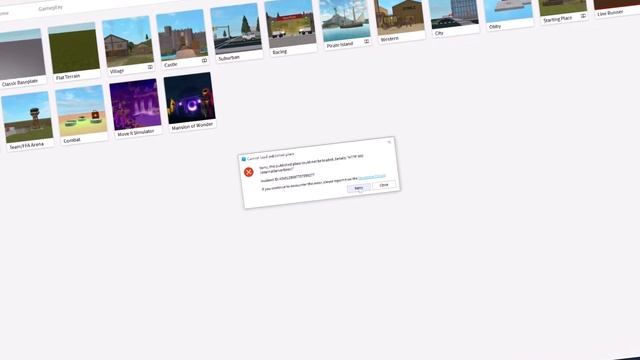 Roblox Studio Cannot Load Published Place GLITCH!? смотреть онлайн