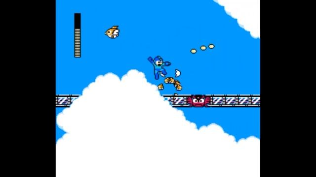Dendy (Famicom,Nintendo,Nes) 8-bit MegaMan (RockMan) 2 part stage AirMan