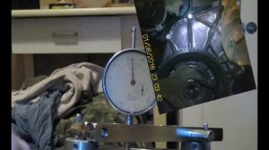 Метка на шкиве коленчатого вала