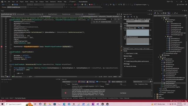 UE5 - Procedural Planet - C++ Planet Scale Quadtree Based Procedural Mesh LOD - Debugging, moving o смотреть онлайн