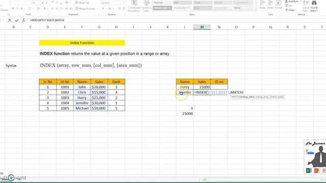 How to use Index function in Excel смотреть онлайн