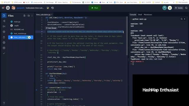 freeCodeCamp Barrie - v.11 January 28th, 2022 - Virtual Meetup - Python Time Calculator смотреть онлайн