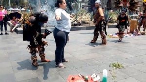 Какой-то шаманский ритуал, Мехико сити, Мексика