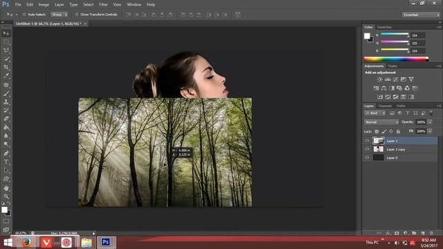 Photoshop Tutorial Abstract Paint Effect смотреть онлайн