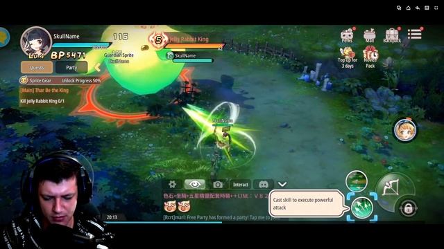 ОЧЕРЕДНАЯ ГРИНД MMORPG ДЛЯ ДЕТЕЙ! ► Sprite Fantasia ◄ смотреть онлайн