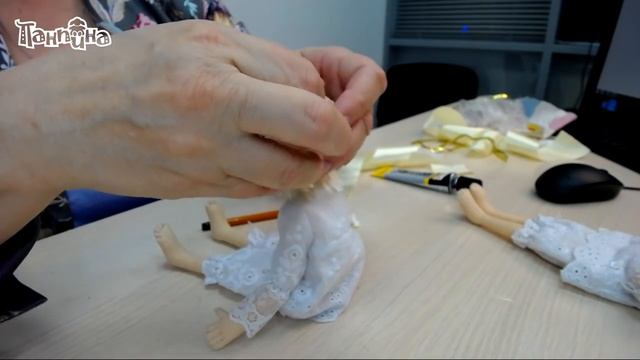 Мастер-класс текстильный ангел. Часть 3 смотреть онлайн