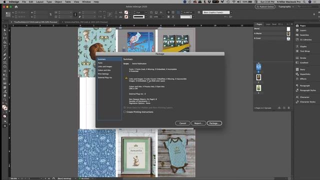 15 Adobe Indesign For Creating An Illustrator Portfolio: Collect And Package Document/File