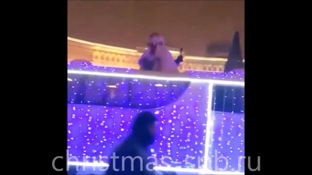 Встреча Деда Мороза в Санкт-Петербурге 2017 смотреть онлайн