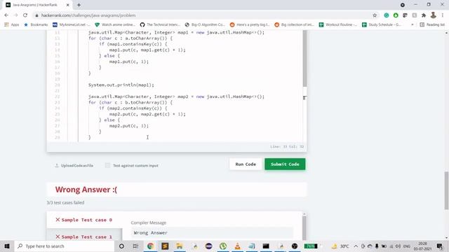 HackerRank | Java | Anagrams | Certification | Gold Badge смотреть онлайн
