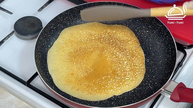 Nonushtaga Go'shtli Quymoq / Как приготовить блины / Pancakes With Meat