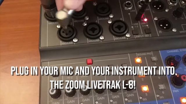 Livestreaming Made Easy with Zoom LiveTrak L-8 | How to Livestream with Mobile Phones! смотреть онлайн