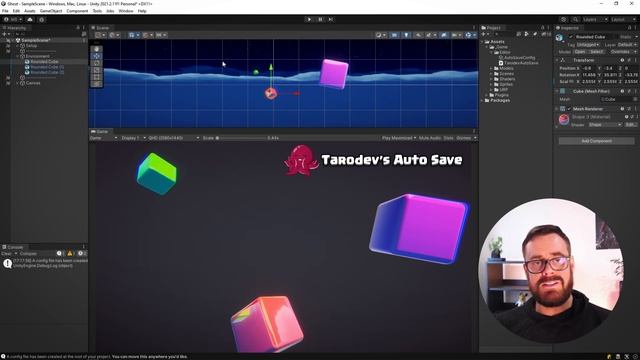 Auto-save in Unity? About time... смотреть онлайн